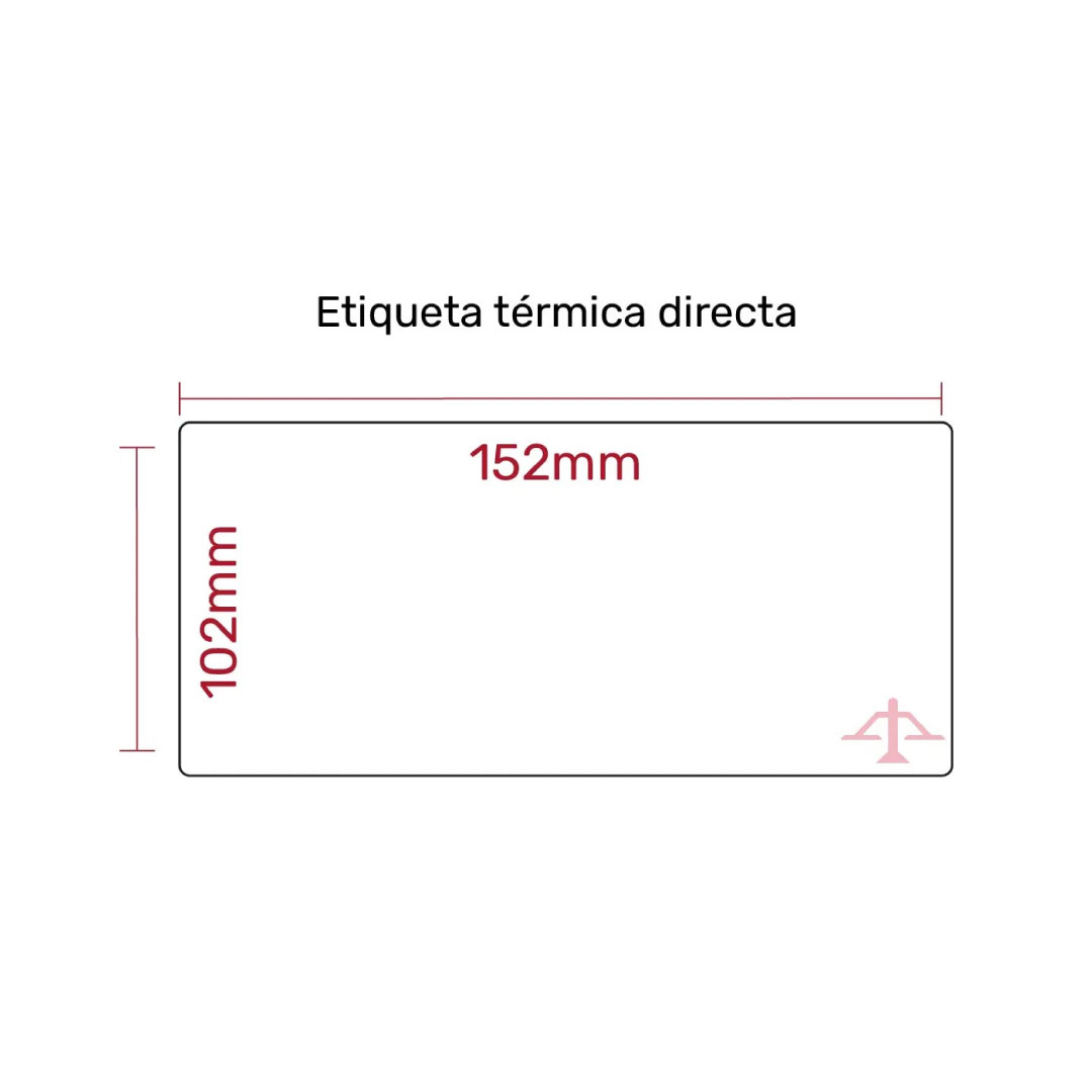 Etiquetas térmicas directas - 102x152mm - 1.5k unidades - Image 4