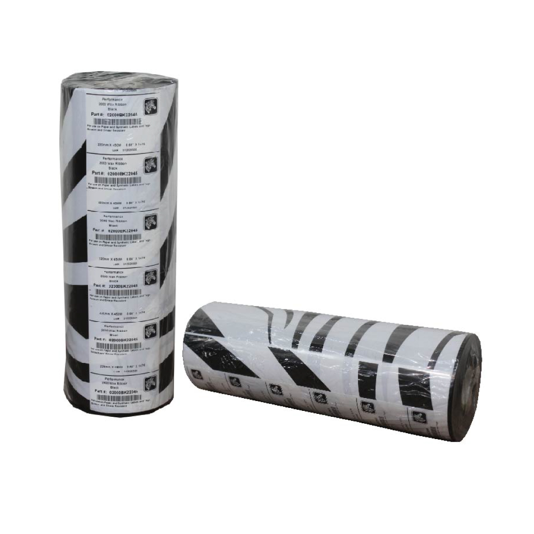 Ribbon De Cera Zebra 220mm x 450m